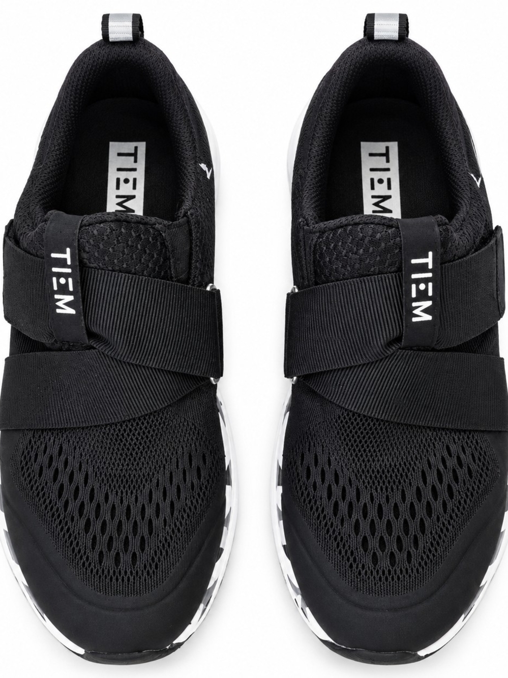 TIEM Slipstream Black Geometric Cycling Shoes Women’s 7.5
